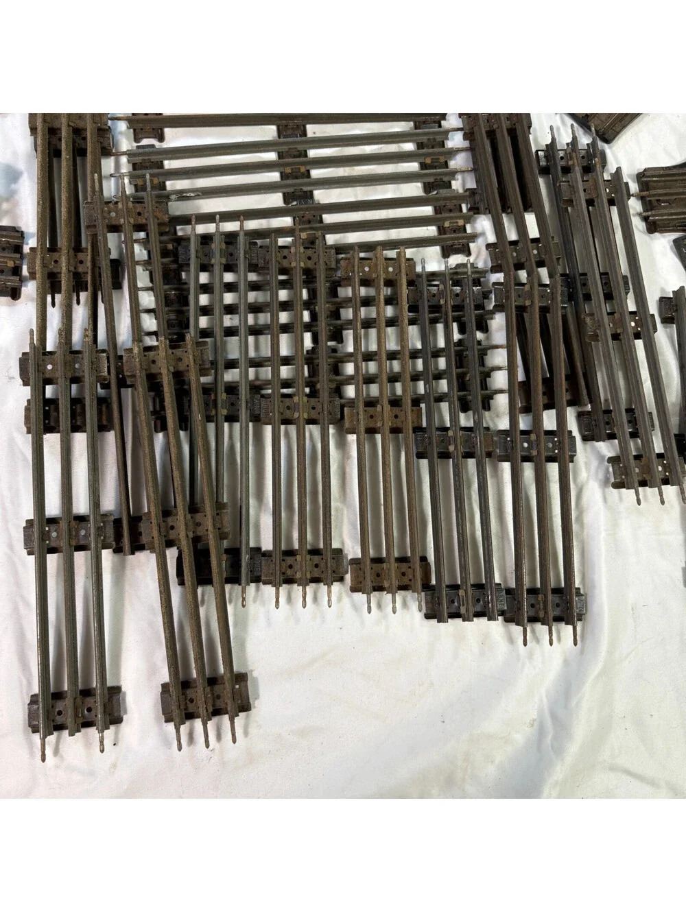 Vintage Lionel O Gauge Tubular Track Lot No 022 Switches CTC Lockon Rails